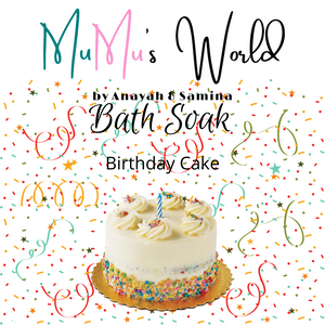 Birthday Cake Bath Soak